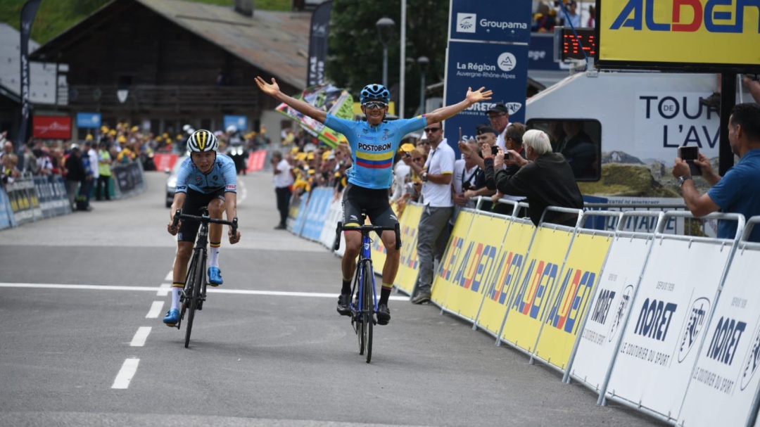 Harold Tejada ganó la séptima etapa del Tour de L'Avenir