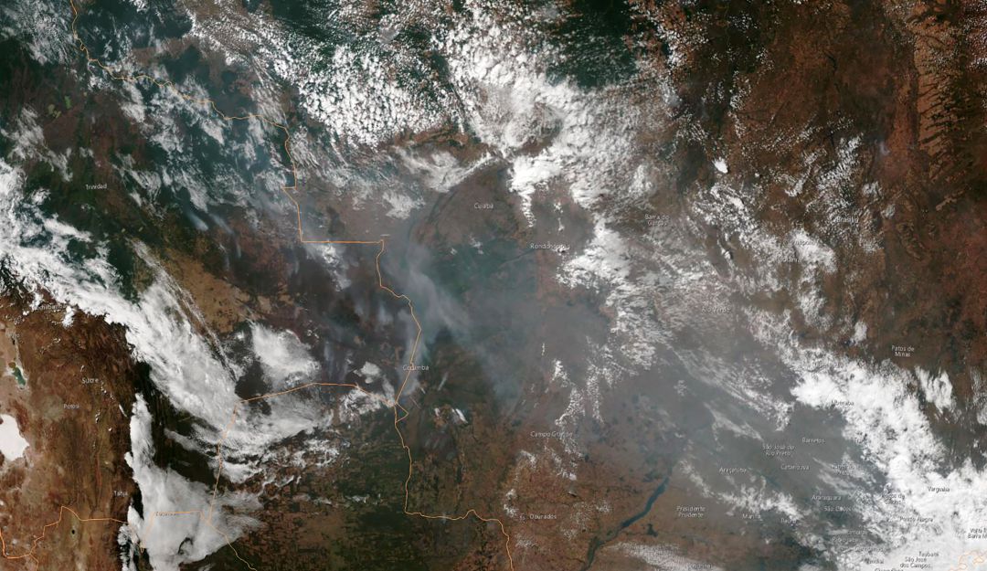 Imágenes de la Nasa del incendio en el Amazonas: ¡Impresionante! Así se ve el incendio en el Amazonas desde el espacio
