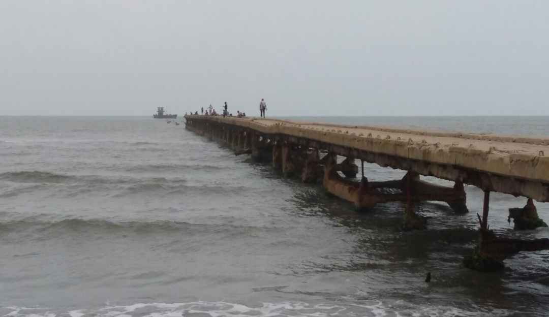 Muelle de Puerto Colombia: Comunidad pide reanudar obras del Muelle de Puerto Colombia