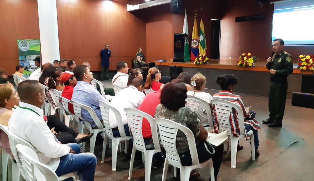Cartagena seguridad elecciones: Policía de Cartagena capacitó en seguridad a candidatos de elecciones