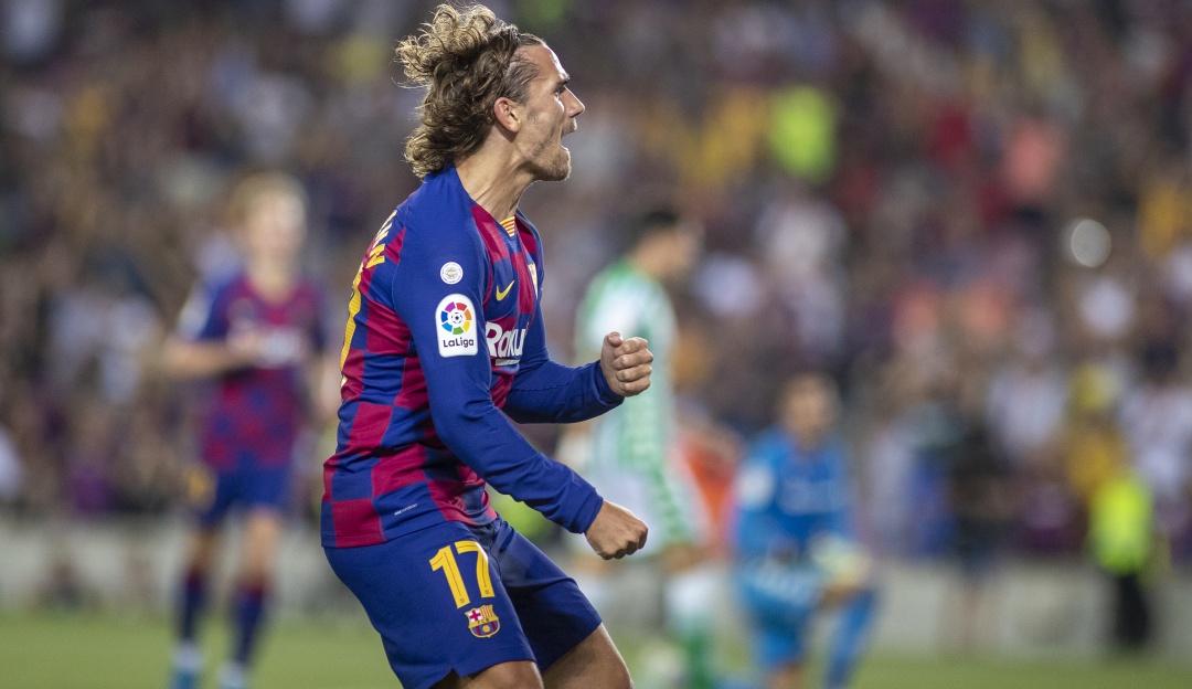 Barcelona 5-2 Real Betis La Liga: Griezmann brilló y Barcelona logró su primer triunfo en La Liga