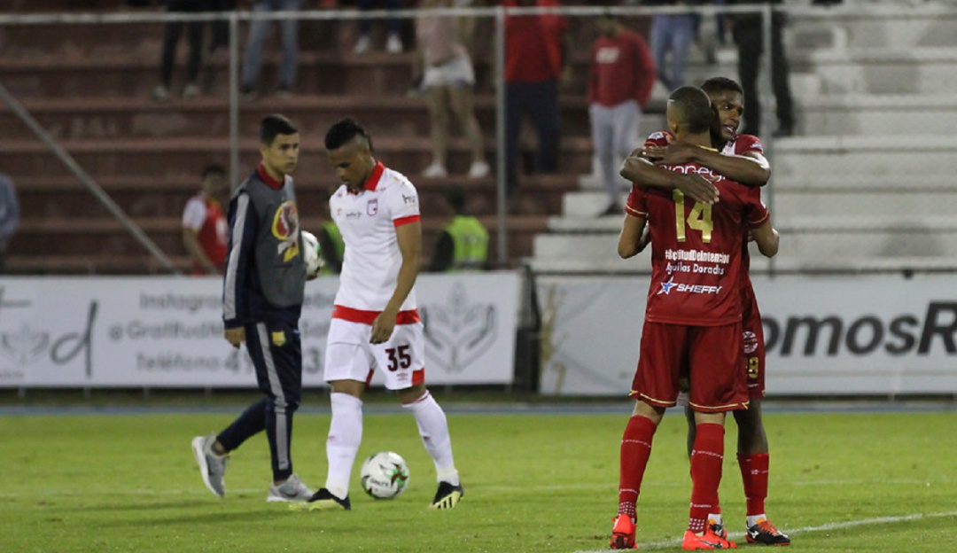 Santa Fe 0-1 Rionegro Águilas Liga Águila: Santa Fe cayó en Rionegro y se hunde en el fondo de la tabla
