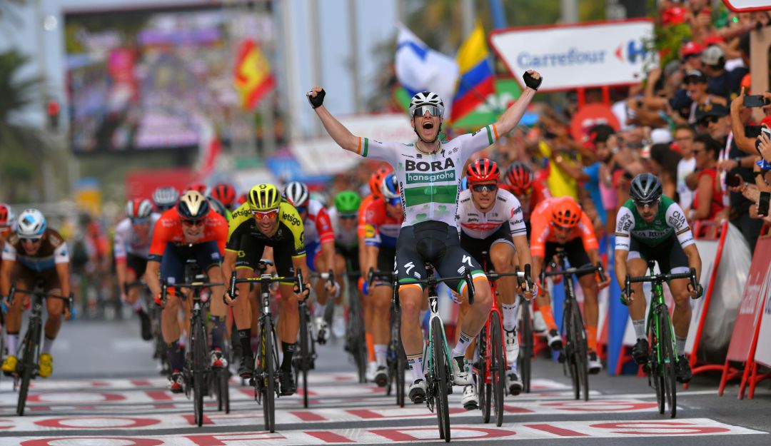 vuelta a españa etapa 3: Sam Bennett ganó la etapa 3 de La Vuelta