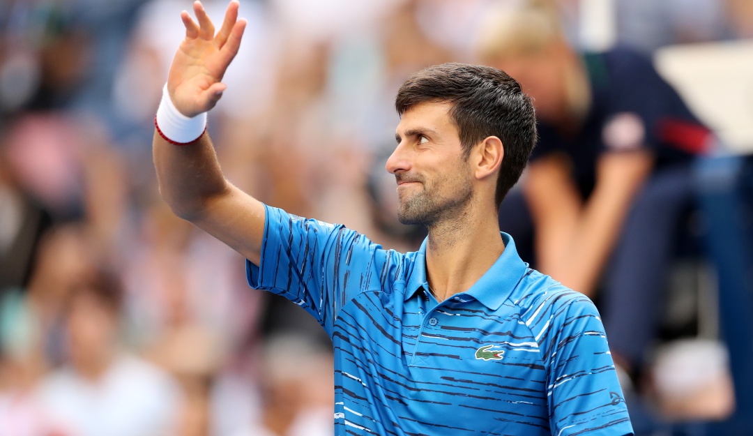 Djokovic US Open Roberto Carballés: Djokovic debutó sin contratiempos en el US Open