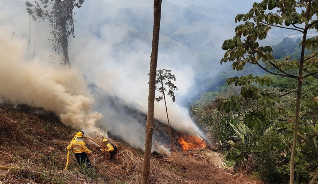 Incendio en Anserma, Caldas