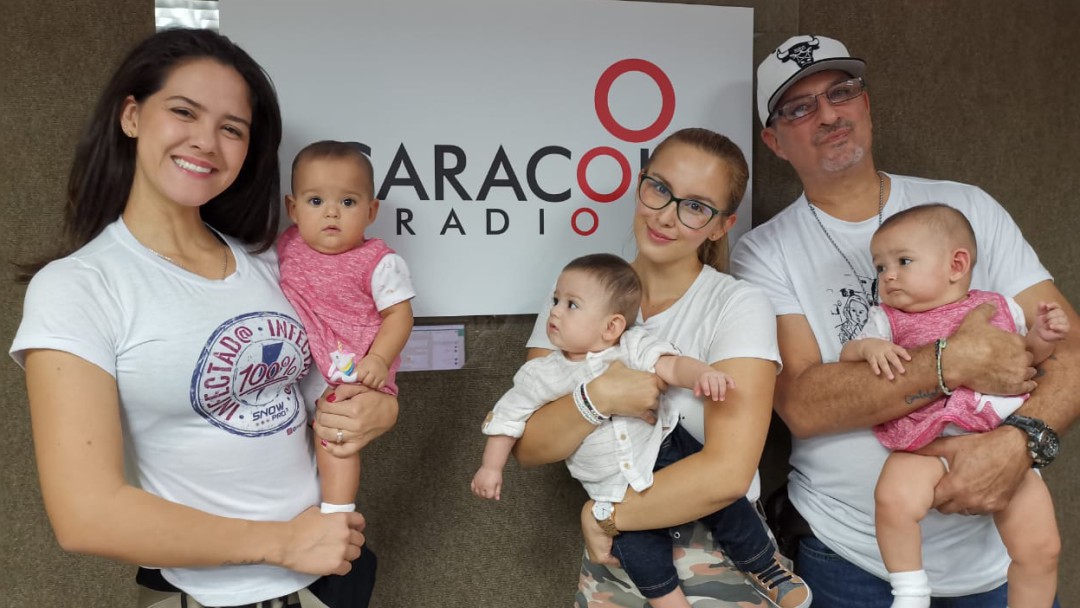 Marlyn Snow, colombiana que tuvo trillizos a las 24 semanas de gestación
