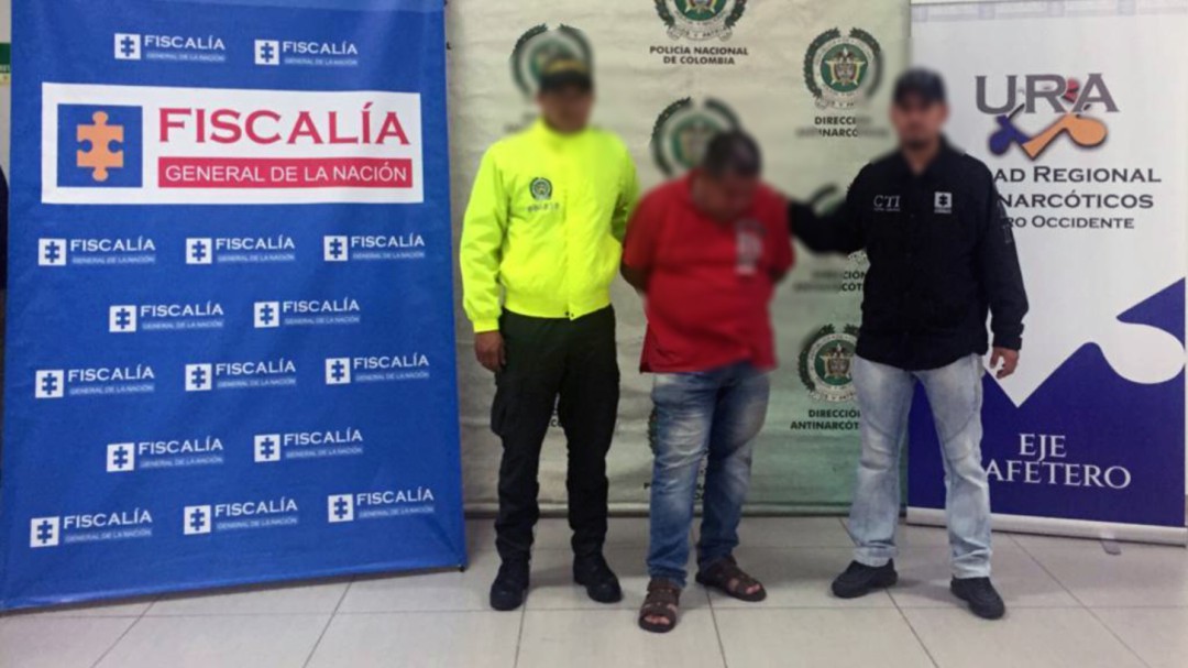 Capturado presunto cabecilla de una red delincuencial en Pereira