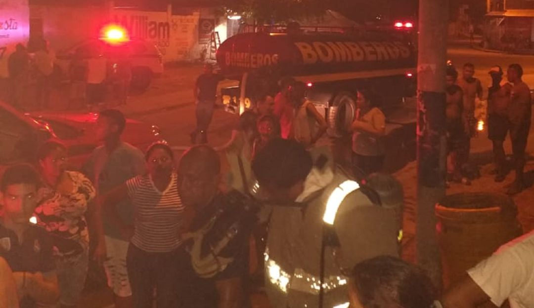 Incendio en Cartagena: Incendio en Cartagena deja dos personas heridas