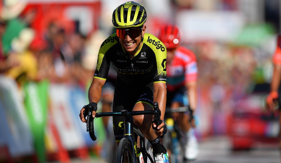 Esteban Chaves Vuelta a España quinta etapa: Chaves: "Desde la quinta etapa se va a ver la condición de cada uno"