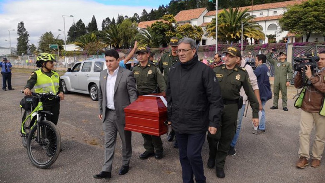 Con caravana ciclística despidieron en Boyacá a promesa del ciclismo