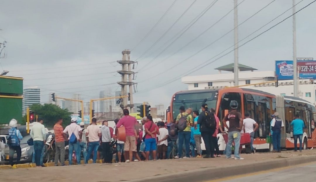 Accidente en Cartagena: Dos personas heridas dejó accidente de tránsito en Cartagena