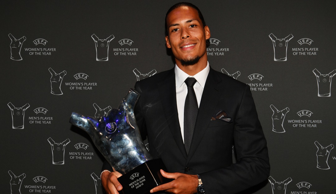 Van Djik mejor jugador de la UEFA: El holandés Virgil van Dijk, elegido mejor jugador de la UEFA