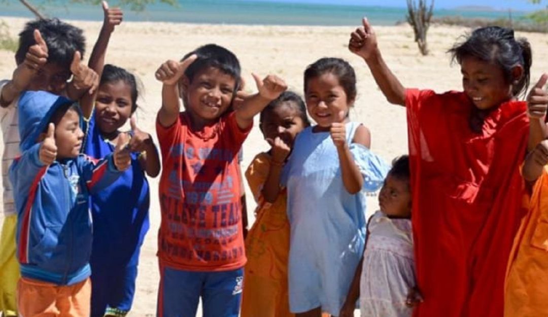 Niños de la Guajira grandes beneficiados de "A Reír con Causa".
