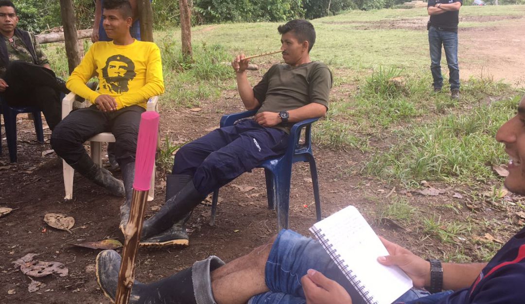 MARQUEZ FARC POCESO DE PAZ EXCOMBATIENTES: Ni con el Esmad nos sacan de acá, estamos con la paz: Excombatientes Farc