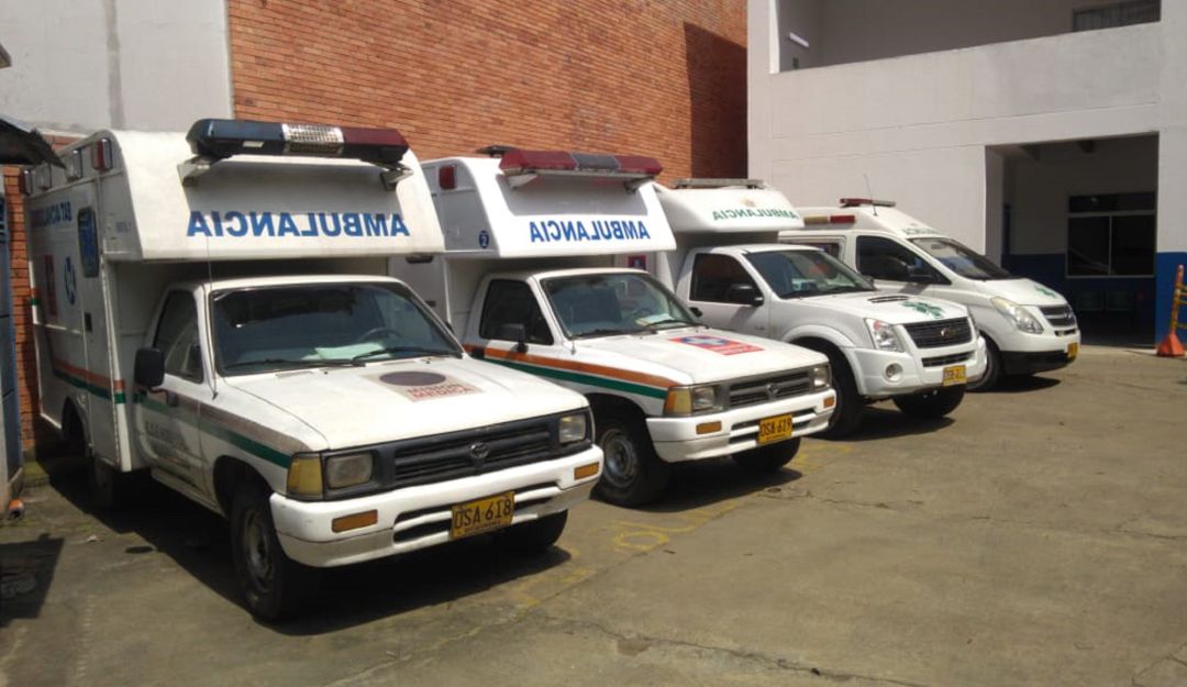 BUCARAMANGA EMBARGAN AMBULANCIAS HUS ALERTA AMARILLA PACIENTES: Embargaron ambulancias del Hospital Universitario de Santander