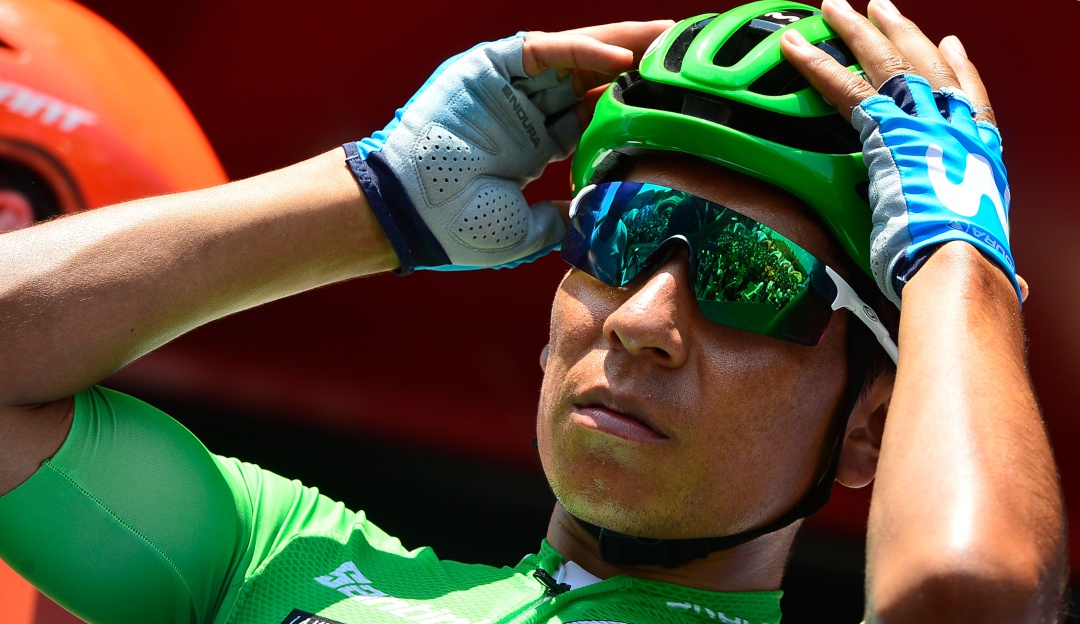 Nairo Quintana frio Vuelta a España: Nairo: "La protección de los ciclistas no es la adecuada con este frío"