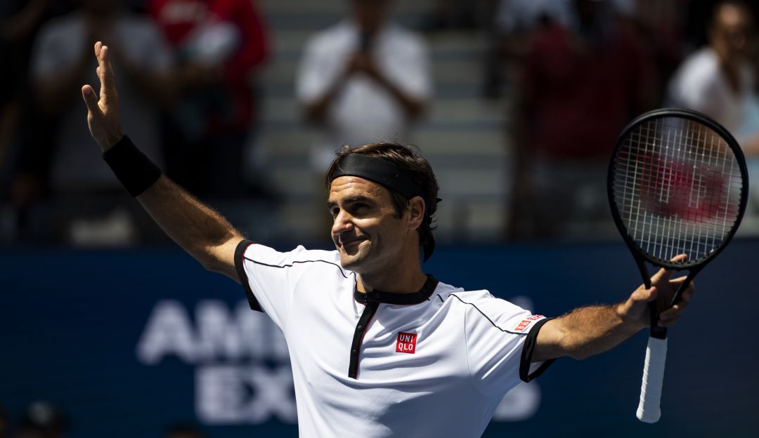Federer gana en cuartos de final ante goffin: Federer arrolla a un apagado Goffin y pasa a cuartos de final