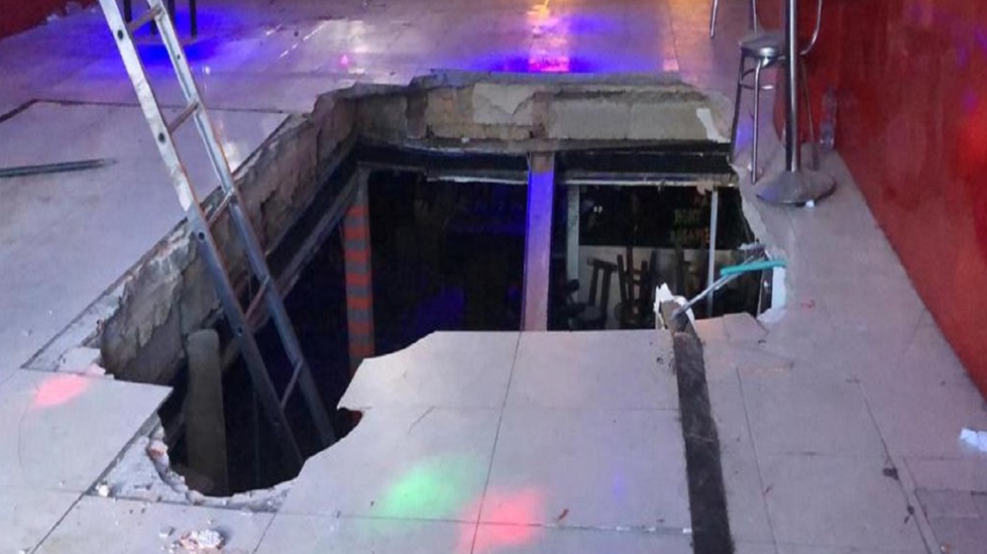 Colapsó el piso de una discoteca en el sur de Bogotá