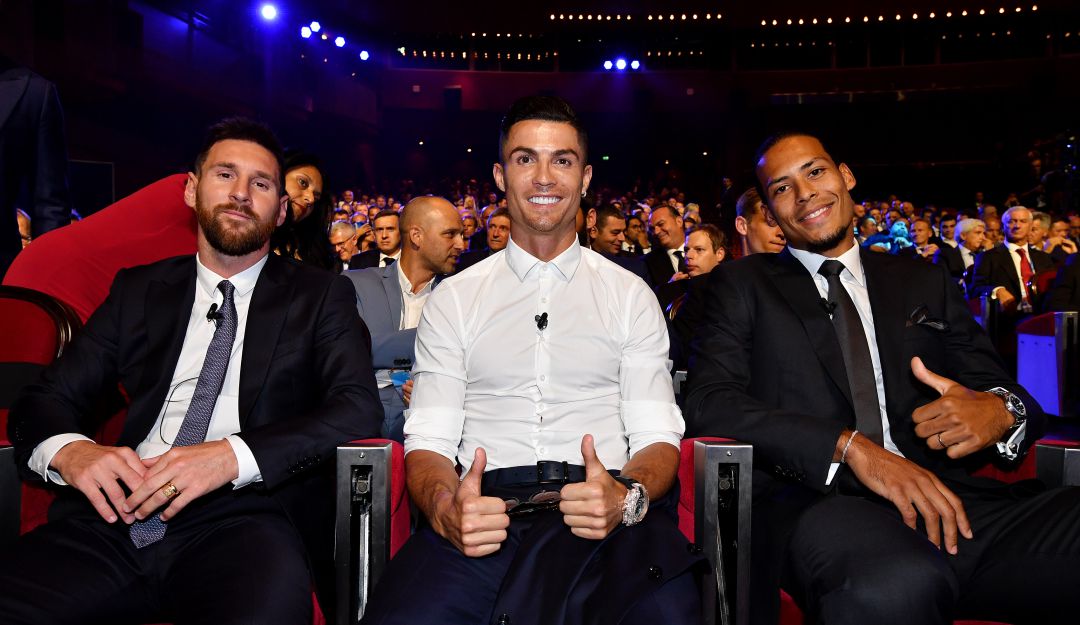 Cristiano Ronaldo Lionel Messi y Van Dijk son finalistas para the best FIFA: Cristiano, Messi y Van Dijk, finalistas al premio FIFA "The Best"