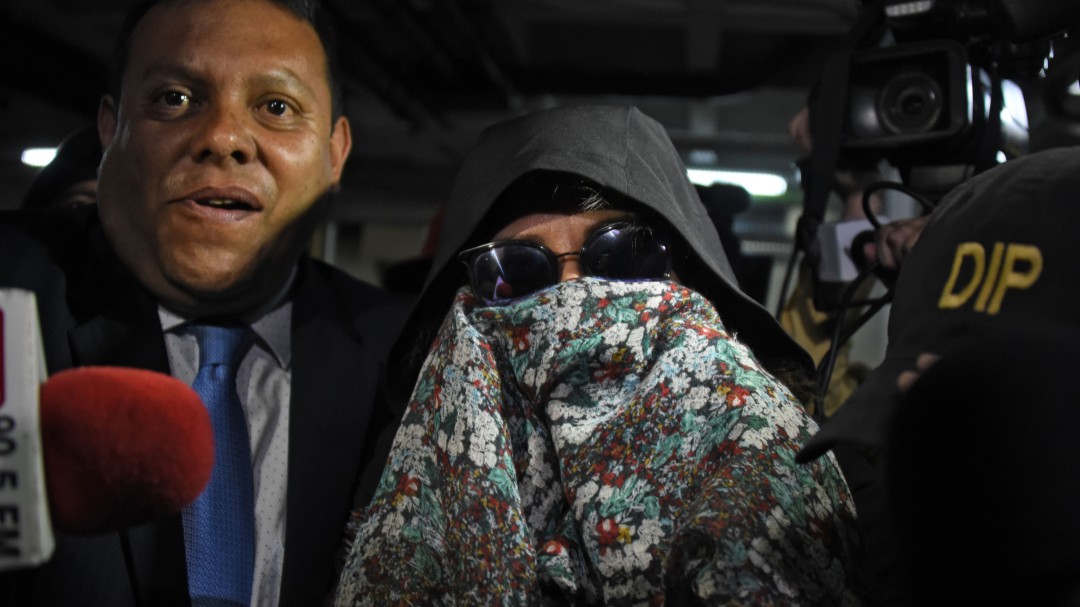 Exprimera dama guatemalteca enviada a prisión por corrupción electoral