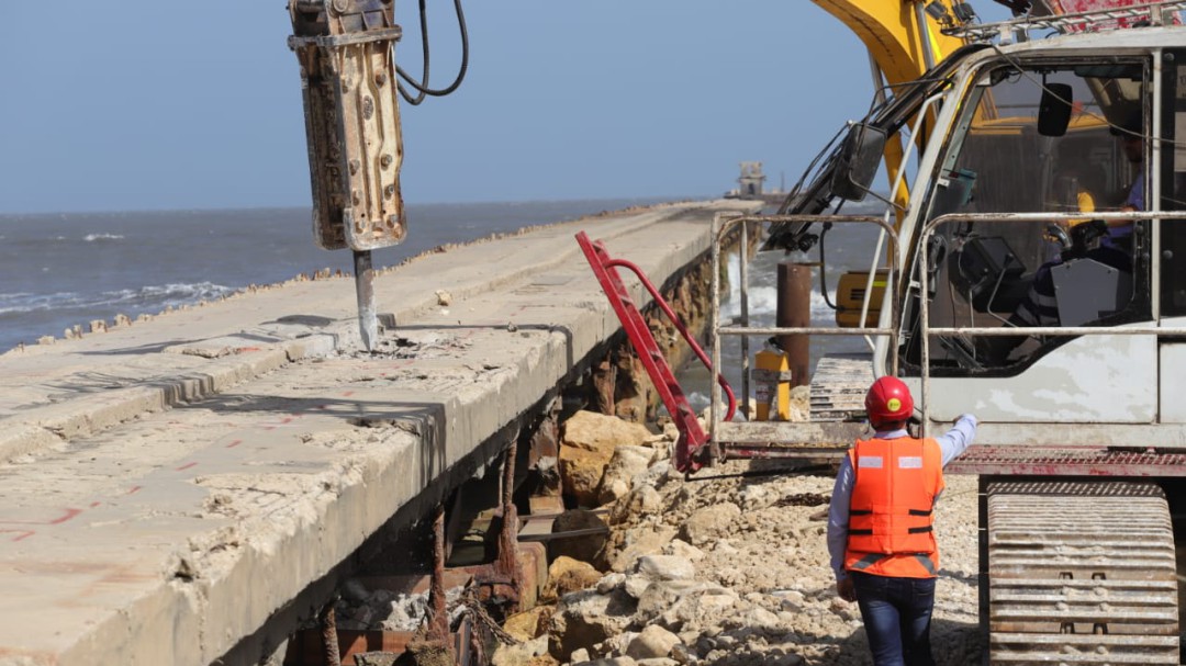 Distrito de Barranquilla recomienda no demoler el muelle de Puerto Colombia