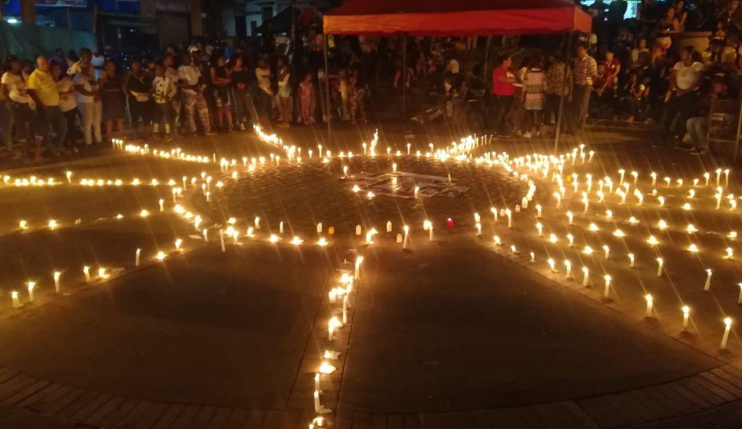 Minuto de silencio en Popayán por víctimas del terrorismo