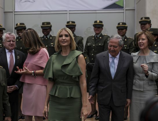 Ivanka Trump en Colombia: La bella Ivanka Trump descrestó al ministro de Defensa Ivanka Trump en Colombia: La bella Ivanka Trump descrestó al ministro de Defensa