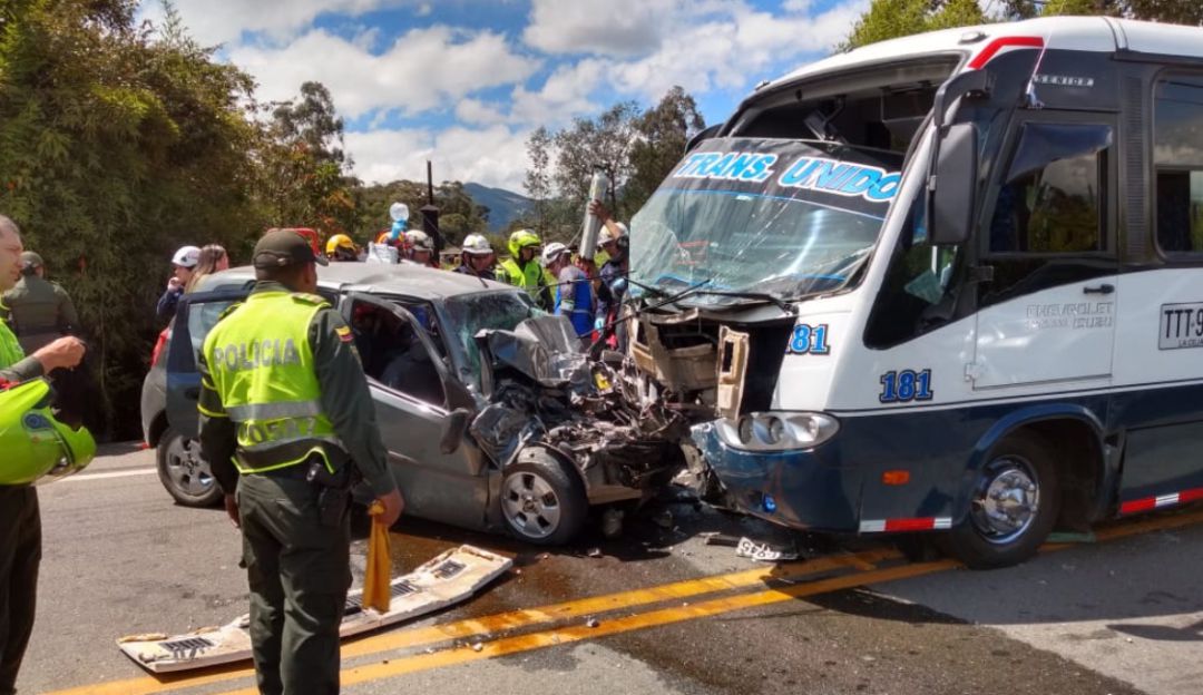 Acciente en Antioquia: 22 heridos deja accidente de tránsito en La Ceja, Antioquia