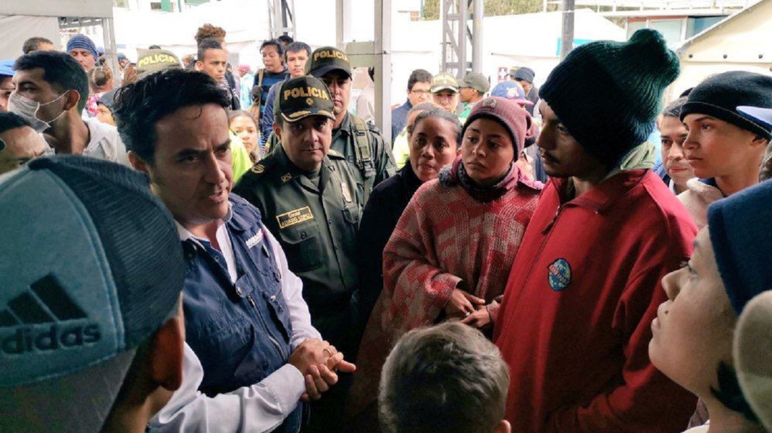 Reduce flujo de venezolanos en Rumichaca