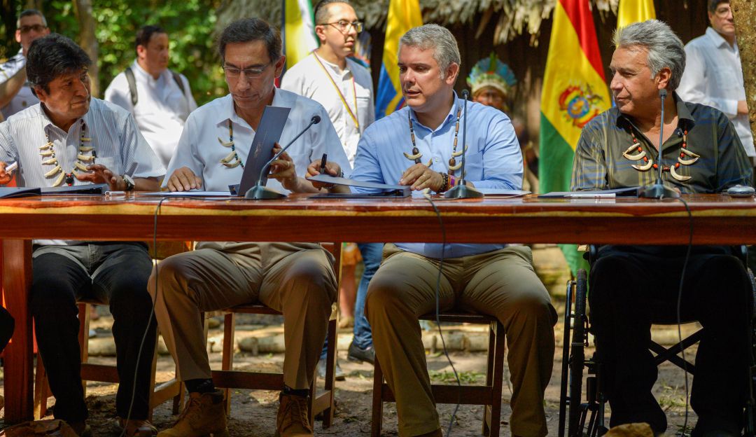 Incendios forestales Amazonía: Siete países firman 'Pacto de Leticia' para preservar recursos de Amazonía