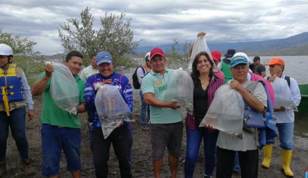 Programa de repoblamiento de peces