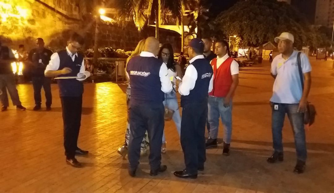 Seguridad en Cartagena: Realizan toma al centro histórico de Cartagena con caravanas de seguridad