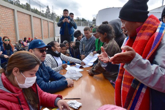 Crisis en Venezuela: Defensoría pide a Ecuador y Perú abrir fronteras para los venezolanos Crisis en Venezuela: Defensoría pide a Ecuador y Perú abrir fronteras para los venezolanos