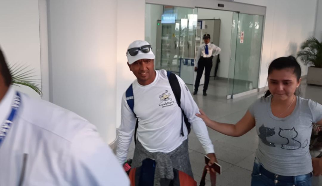 Damnificados por huracán llegan a Cali: Llegaron a Cali 7 de los colombianos que vivieron el paso Dorian en Bahamas