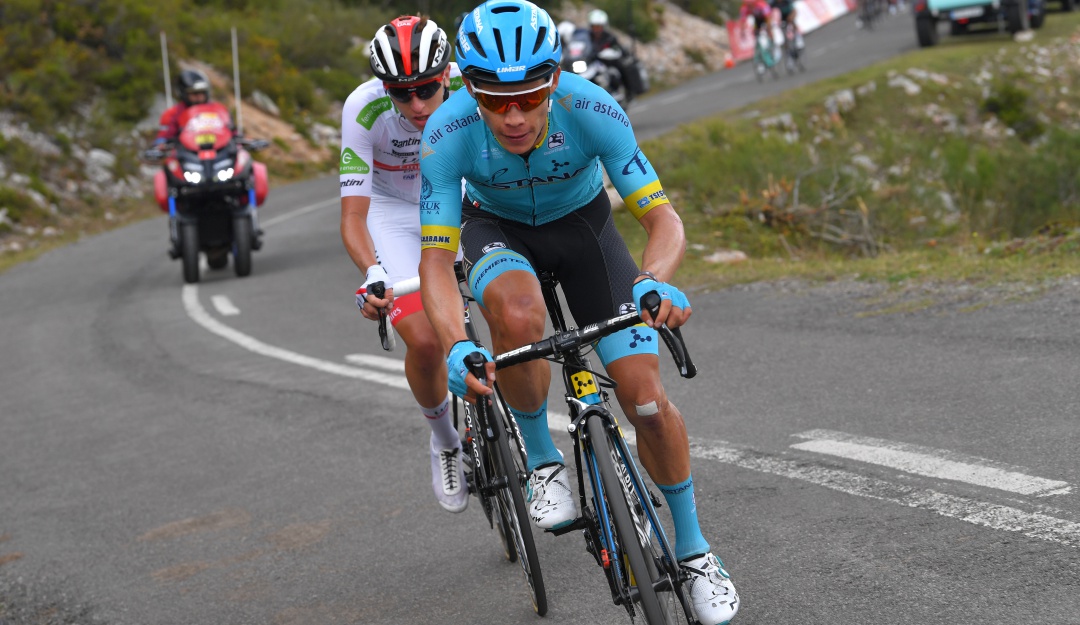 Miguel Angel López etapa 16 Vuelta a España: 'Supermán': "Hemos recuperado unos segunditos y ya es algo"