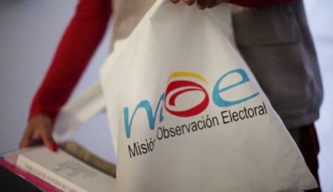 Denuncias elecciones: La MOE invita a denunciar irregularidades en el periodo electoral