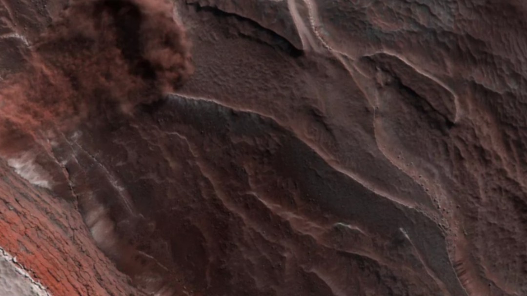 ¿Nieve en Marte? Esta foto de la NASA tiene la respuesta