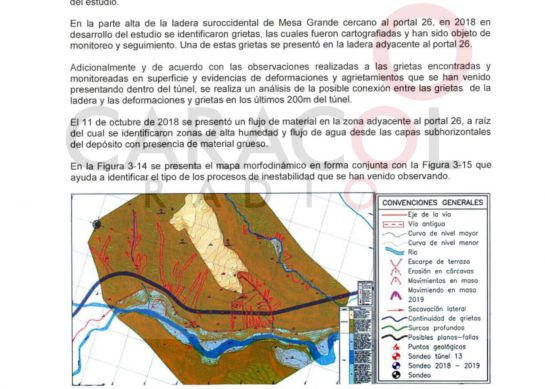 Vía al Llano: ¿Por qué hay derrumbes en el kilómetro 58 de la vía al Llano? Vía al Llano: ¿Por qué hay derrumbes en el kilómetro 58 de la vía al Llano?