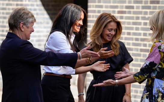 Duques de Sussex Reino Unido: Meghan Markle hace su primera aparición en público después del embarazo Duques de Sussex Reino Unido: Meghan Markle hace su primera aparición en público después del embarazo