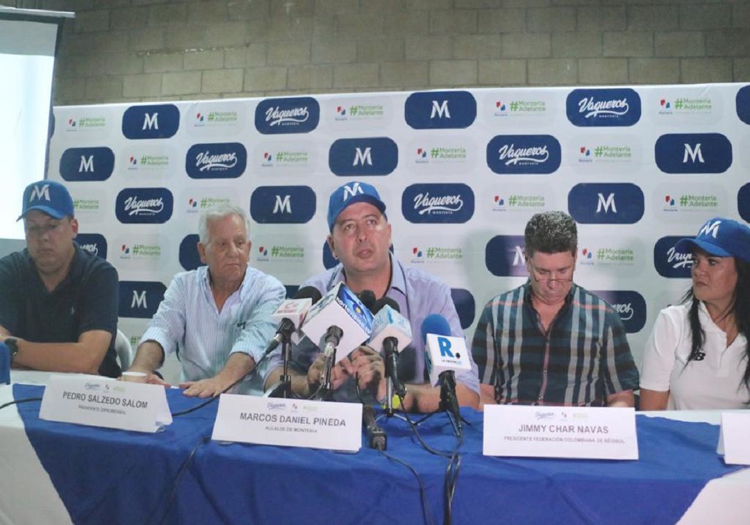 Vaqueros, la nueva organización que representará a Montería en el béisbol