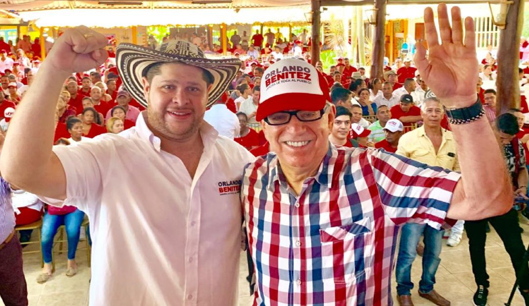 Orlando Benítez frase polémica robo: ¿Candidato a Gobernación de Córdoba prometió robar de frente?