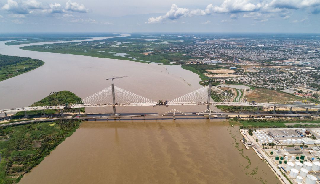 Panorámica puente Pumarejo