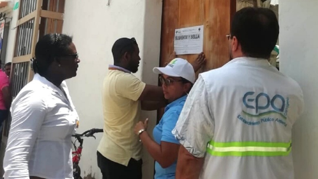 Suspenden obras de construcción en el barrio Getsemaní en Cartagena