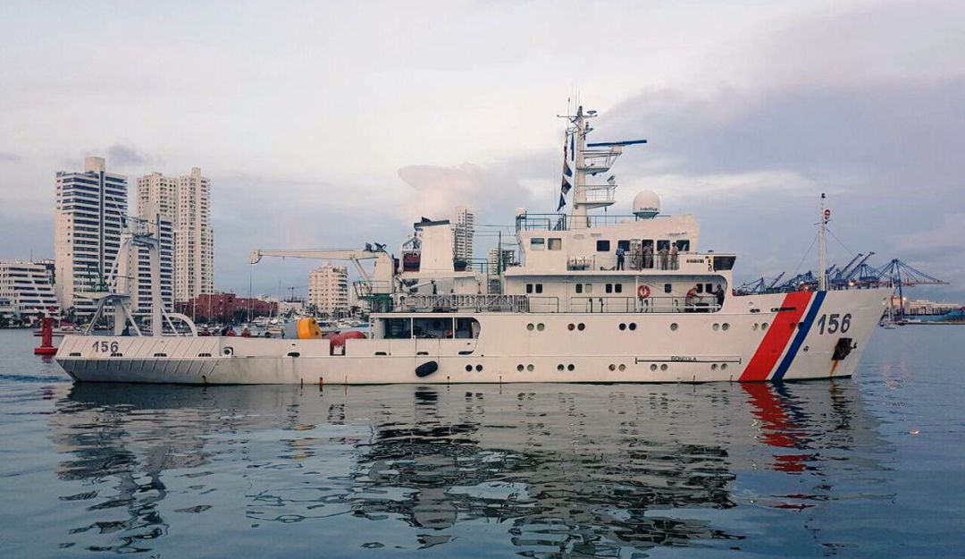 ARC ´Malpelo´: ARC ´Malpelo´ inicia crucero de investigación por el Pacífico colombiano