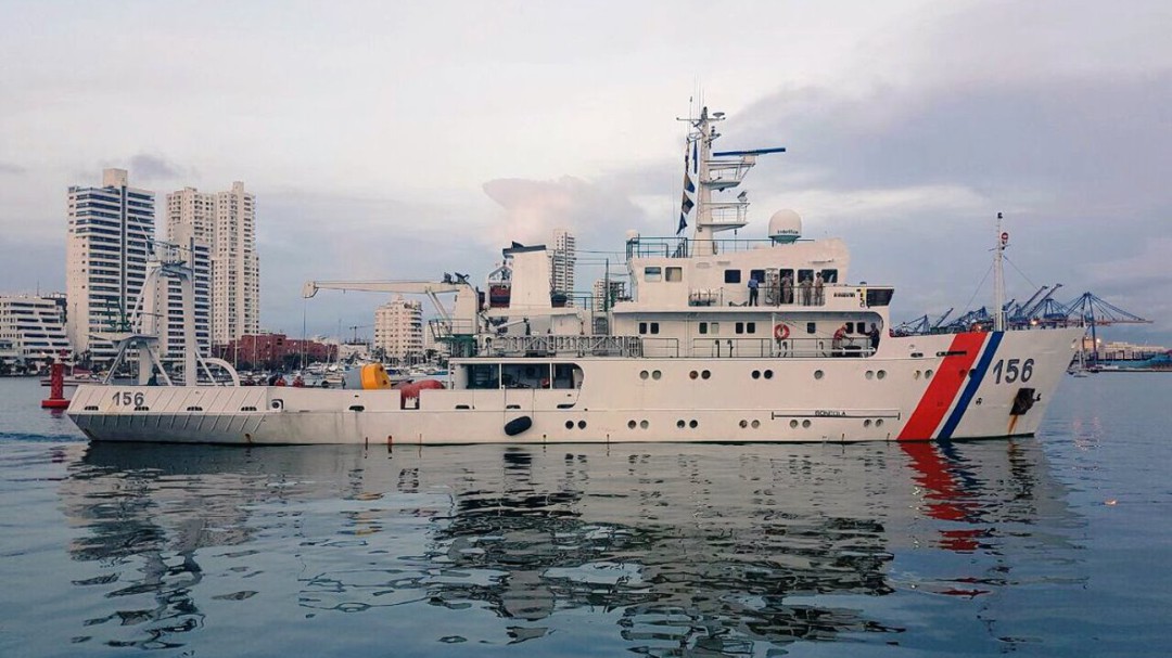 ARC ´Malpelo´ inicia crucero de investigación por el Pacífico colombiano