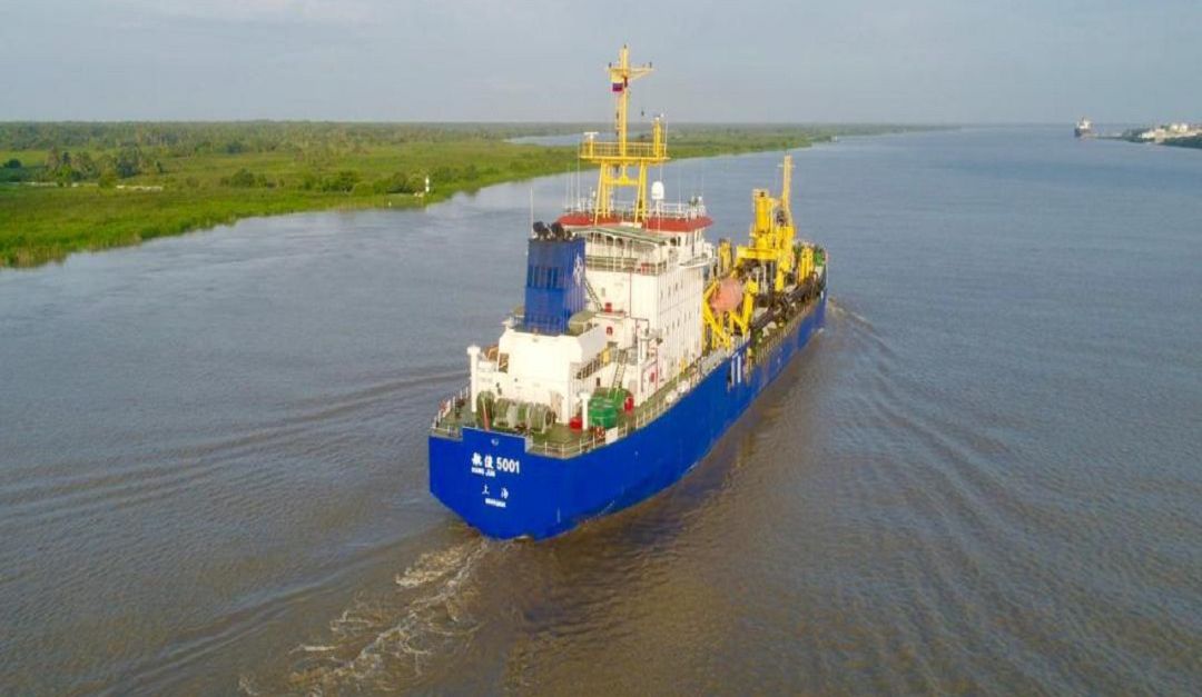 Barranquilla: Draga china quedará en Barranquilla hasta diciembre: MinTransporte