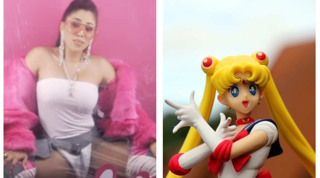 La champeta que lanzó la esposa de Mr. Black dedicada a Sailor Moon