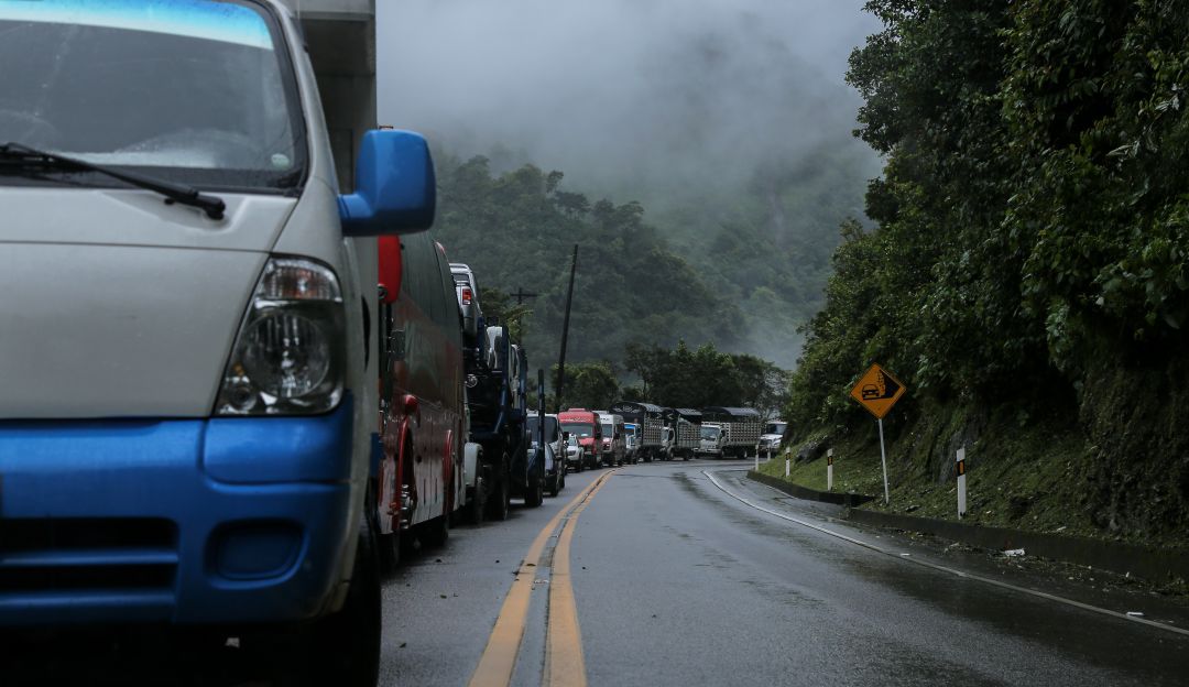 Vía al Llano: Ministerio de Transporte reporta normalidad en la vía al Llano