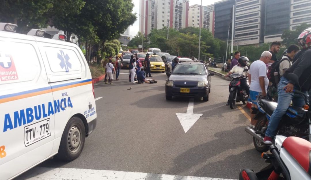 FLORIDABLANCA ACCIDENTES VIALES VÍCTIMAS MOTOCICLISTAS: Motociclista murió en accidente en Floridablanca
