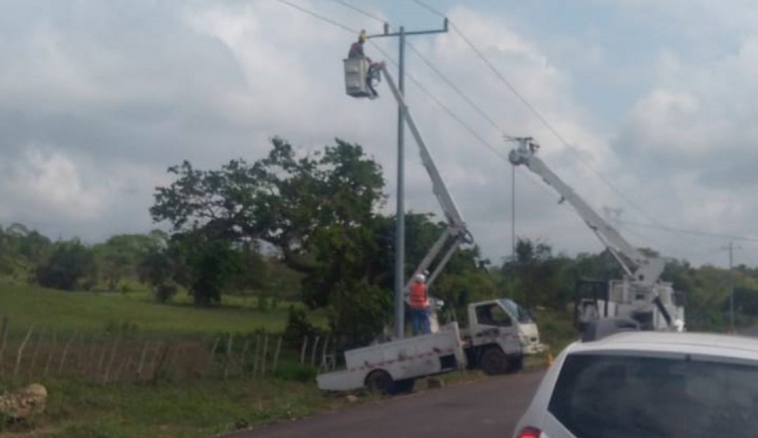 Vendaval servicio energía eléctrica municipios La Línea Bolívar: Vendaval afectó servicio de energía en municipios de la Línea en Bolívar